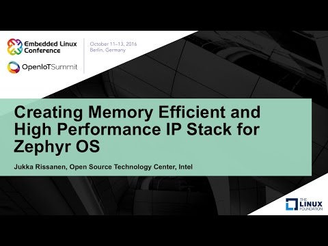 Creating Memory Efficient and High Performance IP Stack for Zephyr OS