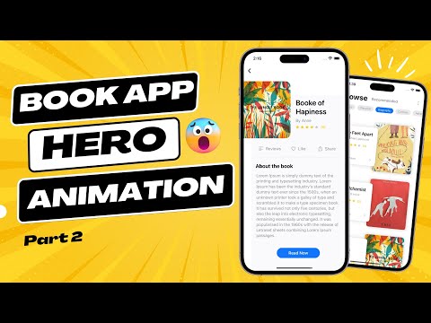 SwiftUI Book App UI With Complex Animation | Matched Geometry Effect | Part 2 | Xcode 14 thumbnail
