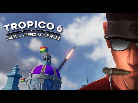 Tropico 6 New Frontiers Mission 4 HARD - The Moon is not Enough Part 2 TO SPACE!