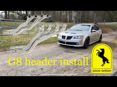 G8 GT header install