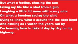 Jason Aldean-On my highway lyrics
