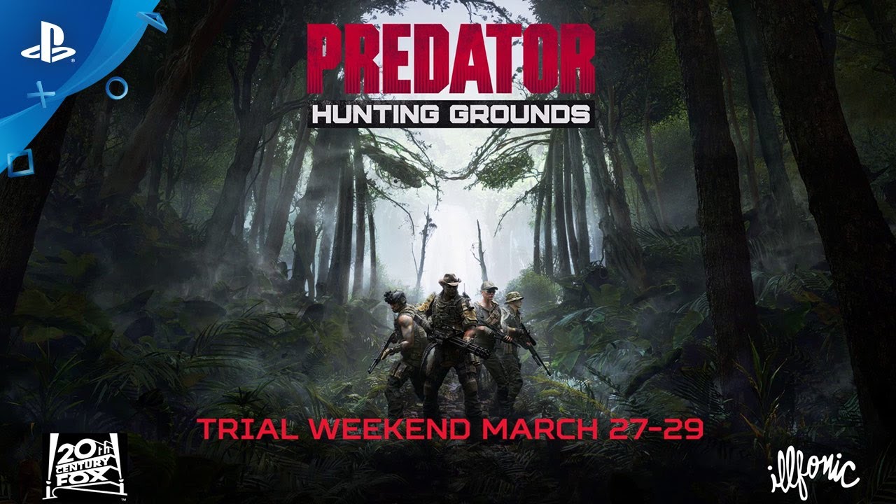 Fin de Semana de Prueba de Predator: Hunting Grounds el 27 de Marzo