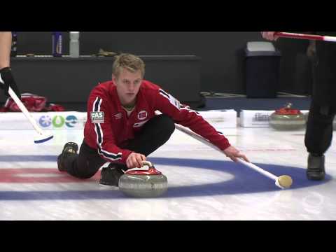 CURLING: NOR-SUI World Junior Chps 2014 - Men Semi HIGHLIGHTS