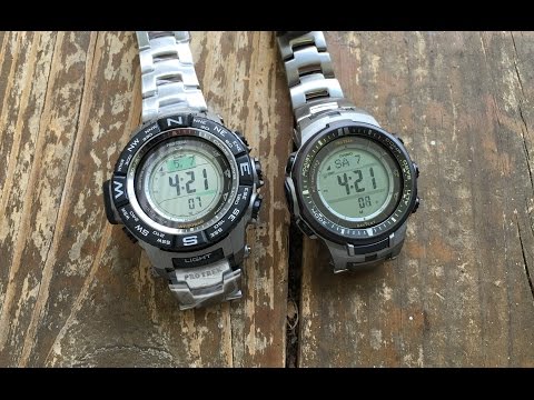 The Casio Pro-Trek PRW-3500 vs. PRW-3000: A Quick Comparison