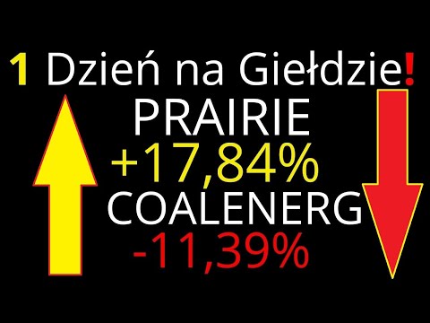 Korekta powoli rozlewa się po Giełdzie PRAIRIE liderem wzrostu na GPW PGE Tauron ściągają WiG20