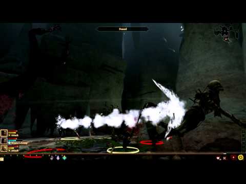 Frost spells DA2 pause gameplay