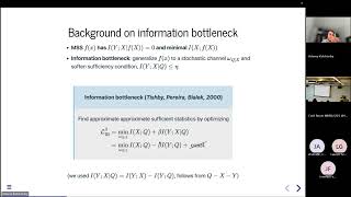 Artemy Kolchinsky - Information Theoretic Coarse graining beyond the Information Bottleneck