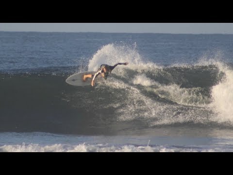 Holly Beck Surfing in Northern Nicaragua Feb 2018