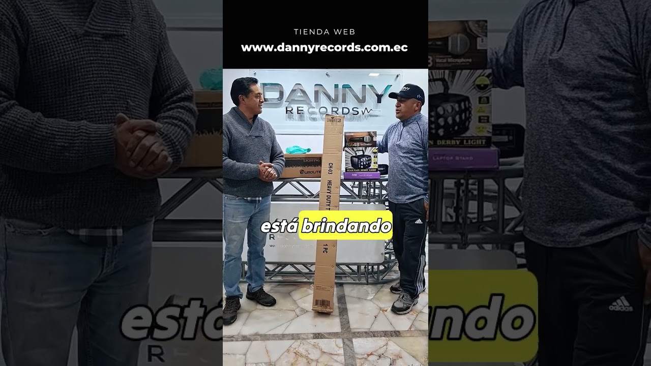 Claudio de Narancay arma su show con iluminación PRO 💡🎉