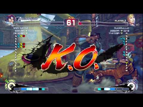 RokNRolluh (Cody) v.s MMS Native (T-Hawk) SF4AE 2012