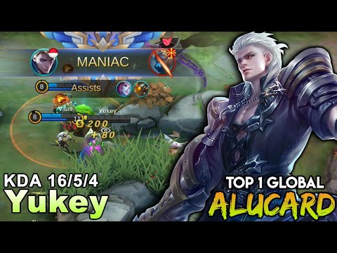 MANIAC!! Build Item Alucard Tersakit 2020 Terbaru - Top 1 Global Alucard Mobile Legends