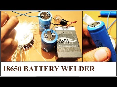 How to Make Battery Spot Welder || Cheap Capacitor Welding DIY Video