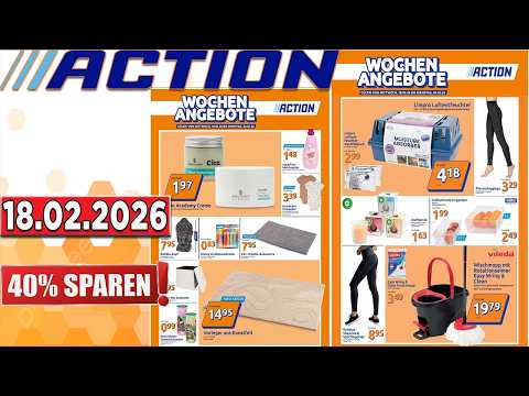 ACTION Prospekt Diese Woche – Gültig von 18.02.2026  Angebote werbung #prospekt #angebote