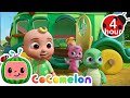 The Wheel S On The Turtle Bus Song More Cocomelon JJ S Animal Time Toddler Learning Cartoons