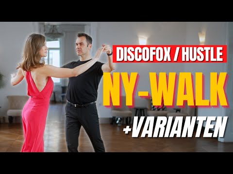 Discofox/Hustle: How to do the NY-Walk (+ variations)