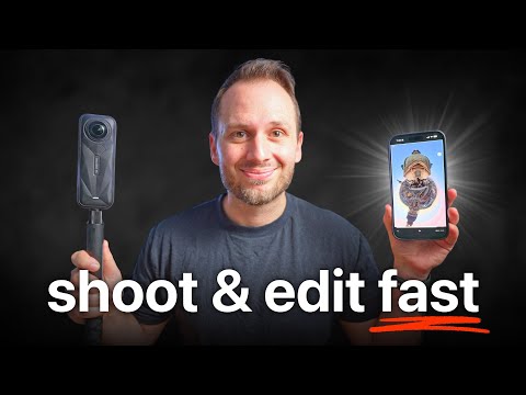 How To Shoot & Edit Insta360 Videos FAST (My Travel Workflow)
