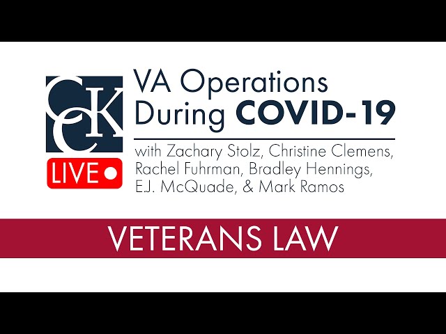 VA Operations During COVID-19 With Director of VA Regional Office