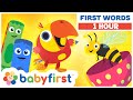 Toddler Learning Video with Color Crew & Larry | 1 Hour Video | First Words for Kids | BabyFirst TV