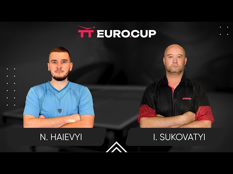 18:00 Nazarii Haievyi - Ihor Sukovatyi 05.10.2025 TT Euro.Cup Ukraine Master. TABLE 3