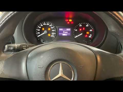 Mercedes Vito Metris Service reset. No Steering Buttons