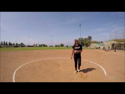 Trinity Garcia 2018 Pitcher -  Softball Skills Video