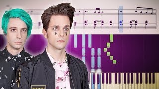 CHOKE (I DONT KNOW HOW BUT THEY FOUND ME) - Piano Tutorial