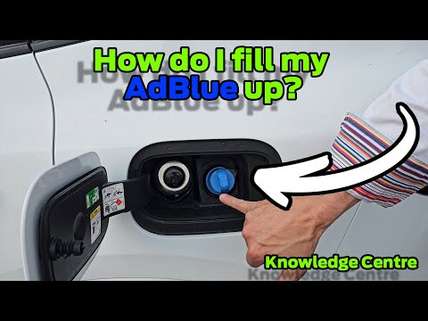 Part of a video titled How do I fill my AdBlue up? - YouTube