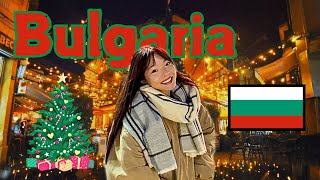 [PLOVDIV] I love Bulgaria Part② Christmas Market and Night Walk 🎄[Subs]
