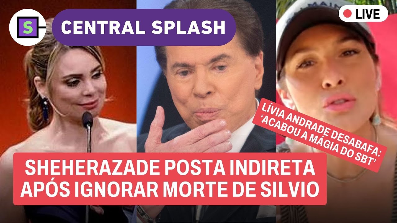 🔴Médico de Silvio Santos apaga post! Indireta de Sheherazade! l Dieguinho e Perline AO VIVO