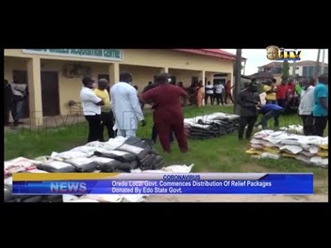 Oredo commences distribution of relief packages donated by EDSG