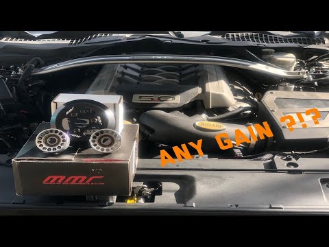 Mustang Gt MMR Water Pump Pulley & Steeda Billet Idler & Tensioner Pulley Kit Dyno & Weight