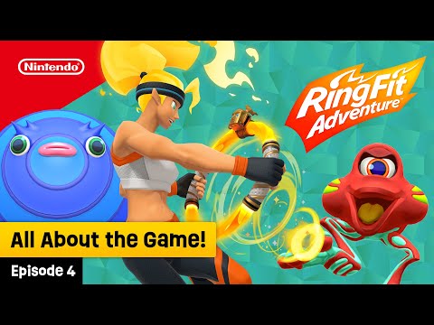 Ring Fit Adventure 💃 💦  GET MOVING With Nintendo Switch! | @playnintendo