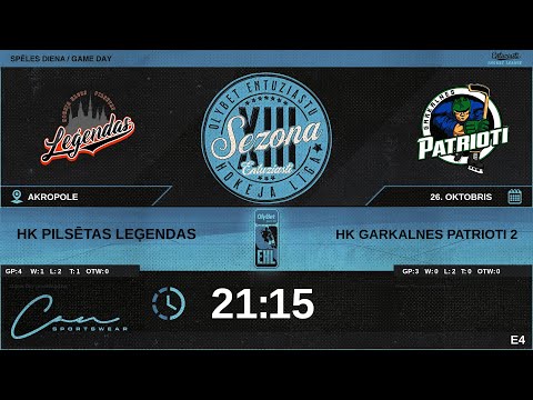 🎧🎤 2023 10 26 | HK PILSĒTAS LEĢENDAS (PLG) - HK GARKALNES PATRIOTI 2 (GP2) | E4