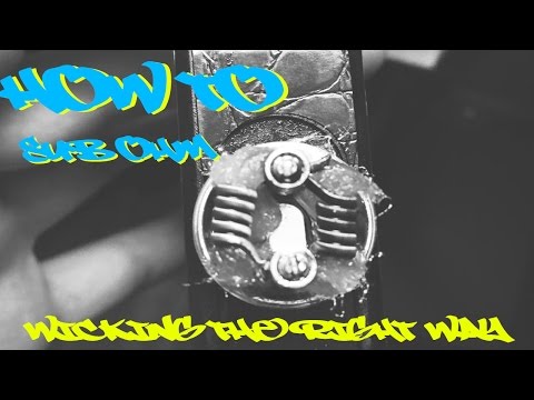 BEGINNERS GUIDE TO ADVANCE MODS, VAPING CHEAP, & WICKING TUTORIAL!