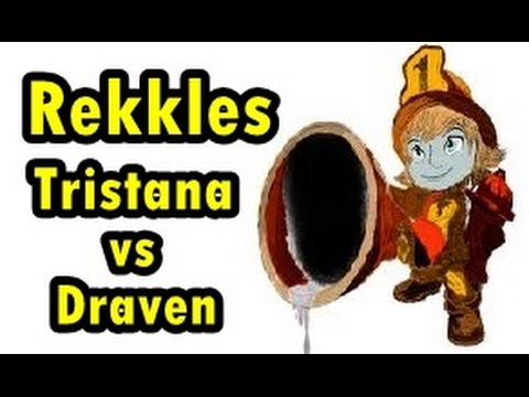 LOL Pro - Rekkles Tristana vs Draven - Korea SoloQ