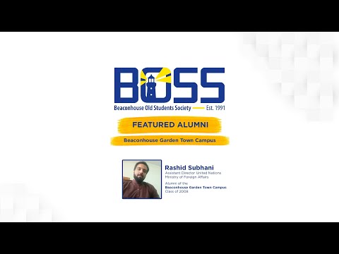 BOSS | Featured Alumni | Rashid Subhani