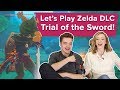 Let's Play Breath of the Wild DLC Trial of the Sword: TOO MANY ARROWS