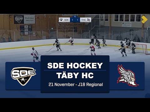 HIGHLIGHTS | SDE Hockey - Täby HC | J18 Regional