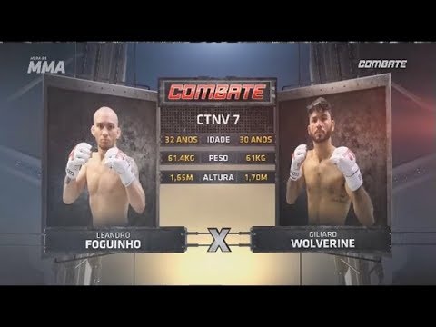 TAURA MMA 7 - Leandro Foguinho vs Giliard Wolverine