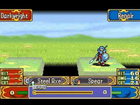 Fire Emblem: Dream of Five - Female Halberdier Animation