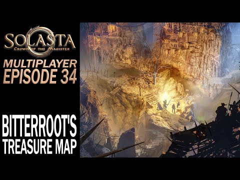 Bitterroot's Treasure Map | Multiplayer | Solasta: Crown of the Magister Gameplay | EP 34