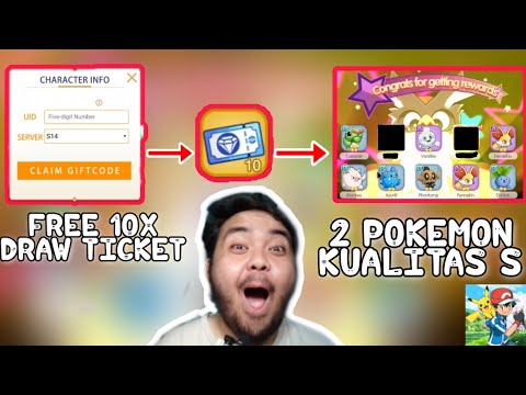 CARA CLAIM TICKET GRATIS, LANGSUNG GACHA AUTO HOKI - Pocket Incoming