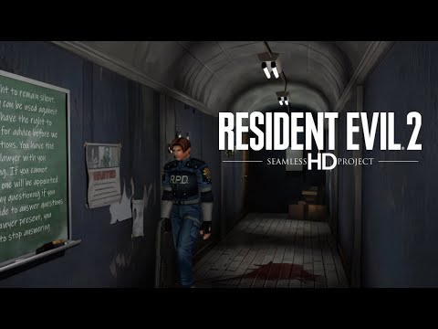 RESIDENT EVIL 2 Seamless HD Project Leon B - Full Playthrough