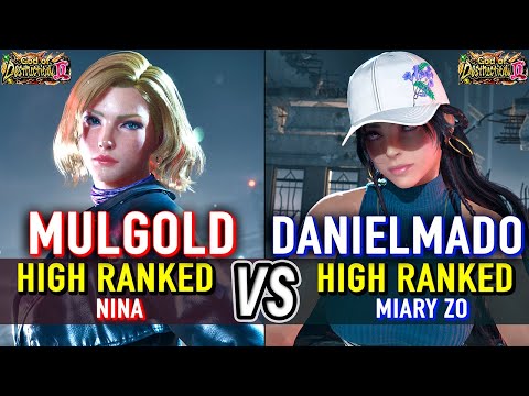 T8 🔥 MULGOLD (Nina) vs DANIELMADO (Miary Zo) 🔥 Tekken 8 High Level Gameplay