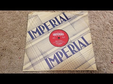 Blue Monday - Fats Domino - Original 78 from 1956!