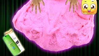 How To Make Shampoo Slime that you can hold, play with! Giant slime without glue, borax, suave kids!