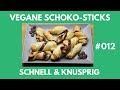 vegane schoko sticks 😍 schnell u0026 knusprig 🌵 012