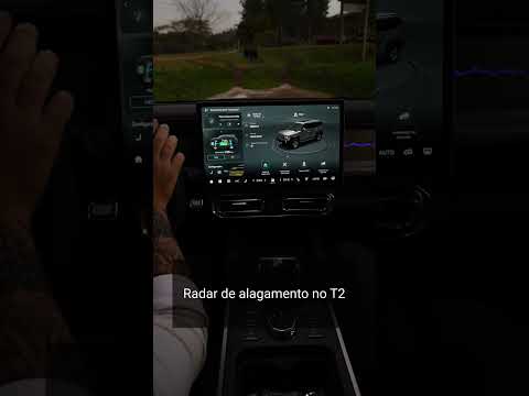 Você sabia que o JETOUR T2 XWD 4X4 conta com radar de alagamento?
