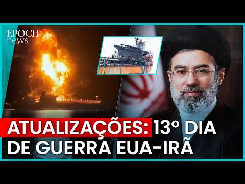 Guerra EUA-Irã: Ataques a petroleiros no Golfo; primeira fala de novo líder supremo do Irã e+