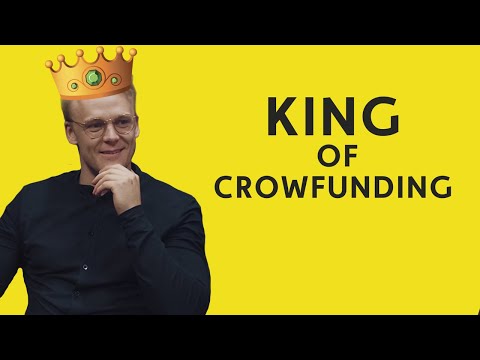 King of crowdfunding | How he got $8m in pre-sales using this crowdfunding strategy